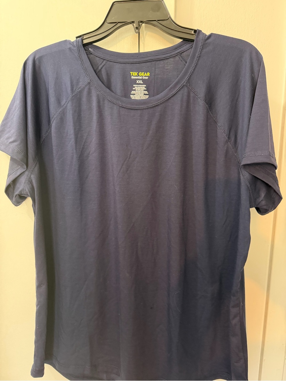 tek gear Navy Short Sleeve Performance Tee